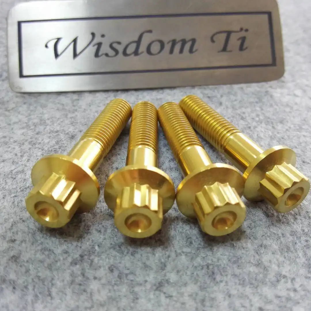 gold titanium 12 point flange bolt.jpg